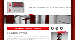 Desktop Screenshot of kungfu-wuppertal.com